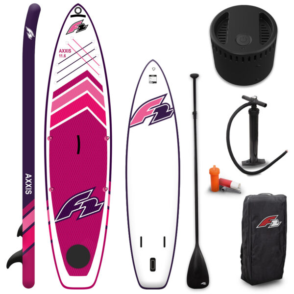 F2 AXXIS SMART SUP BEÉPÍTETT Elektromos Pumpával - pink
